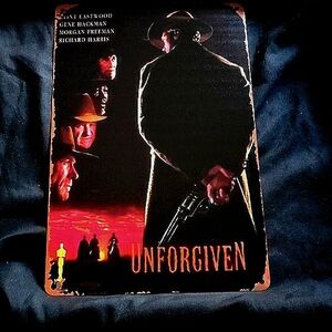 Unforgiven Movie Aluminum Decorative Sign